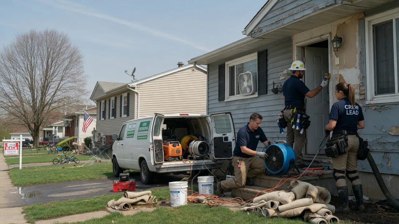 Flood Cleanup in Prairie City, IA near me